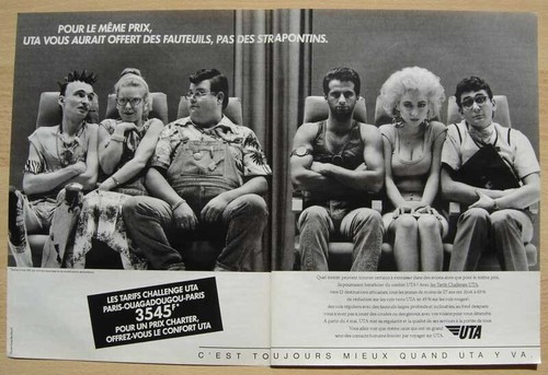 Publicité papier uta - publicité,