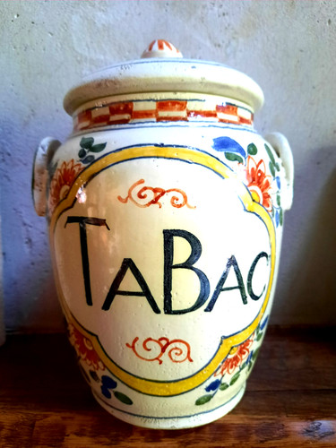 Pot tabac ancien grande - tabac, de