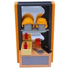 Playmobil lot mur noir/orange
