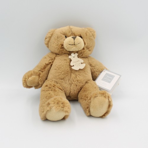 Doudou peluche ours - , beige