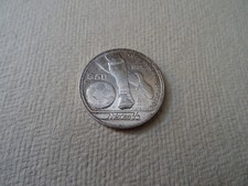 Pièce en argent. Mexico. 50