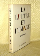 MASSIN : LA LETTRE ET L'IMAGE - Dédicace Autographe - Typographie Graphisme 1970