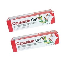 2 x gel chaud pour soulager la douleur de l'arthrite capsaïcine capsicum...