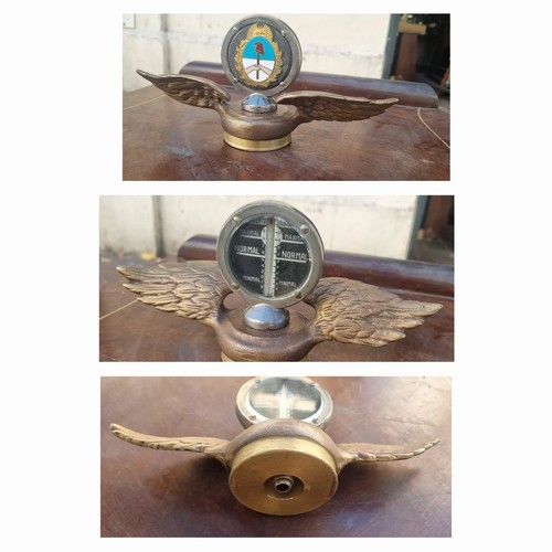 Rare ancien capot mascotte - , de