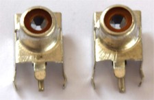 Connecteur / Embase CINCH / RCA femelle - Pour CI  - Lot de 2 pièces