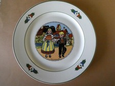 Assiette en Porcelaine d'après Hansi  Alsace Villeroy & Boch Luxembourg