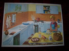 Affiche scolaire ancienne pédagogique .. 1950/60..E. Rossignol ..