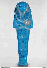 Art - Antiquité - Egypte - Oushebti du roi Séthi I - 1300 s av JC - Musée du Lou