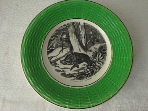 Assiette parlante battue - 1,