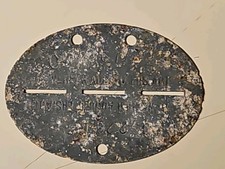 Rare Plaque Identité Allemande Werfer Ausb Ers Abt Élite WW2