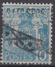 MONACO : ARMOIRIES N° 76 RARE