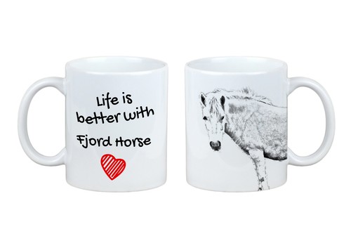 Cheval fjord mug avec un - cheval,