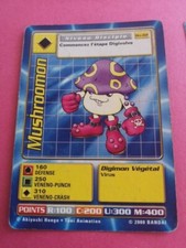 Mushroomon Carte Digimon Français Bandai 1999 Bo-82