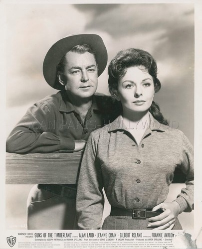 Alan ladd jeanne crain guns - crain, of