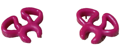 Playmobil boucles magenta - x2,