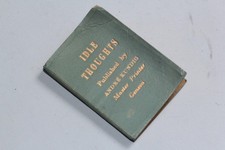 Livre miniature Pensées vaines Idle Thoughts André Kundig 1956 (53398)