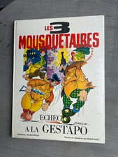 MARIJAC LES 3 MOUSQUETAIRES DU MAQUIS TOME 1 EO EN ÉTAT CORRECT