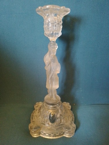 Ancien bougeoir verre - , en