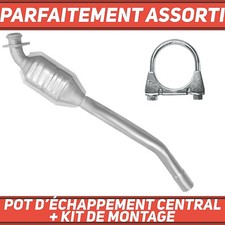 Pot d’échappement central