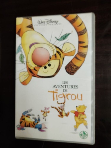 Vhs les aventures de tigrou - de,