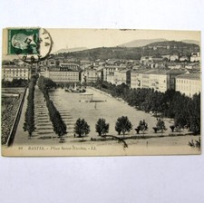 cpa 20 Bastia 1924 place Saint