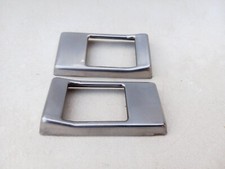 Paire Enjoliveur Chromé Poignée De Porte Intérieure SIMCA 1100 voiture Ancienne
