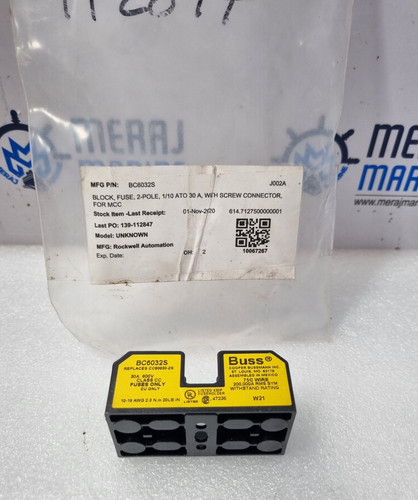 Bussmann bc6032s bloc - bussmann,