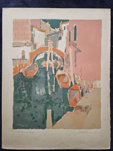 Lithographie originale signée - originale,