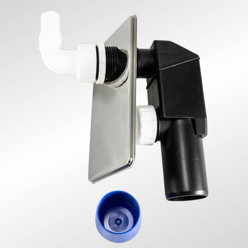 Siphon encastré pour raccord