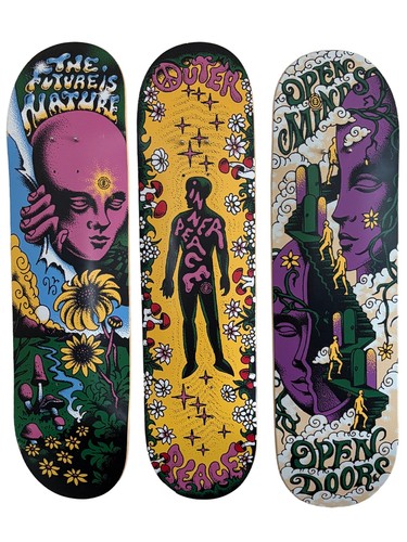 Lot planches skateboard - lot, de
