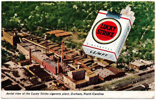 CPSM PF - USA - Aerial View of the Lucky Strike cigarette Plant, Durham, N. C.