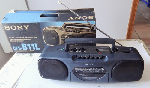 Radio cassette sony cfs b11l - cassette, cfs-b11l