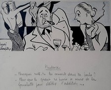 Dessin Humoristique Presse  Henri DIMPRE 1907-1971**N°3