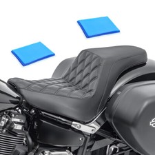 Selle biplace gel pour harley - selle,