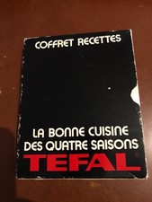 TEFAL Ancien Coffret 4 Livrets