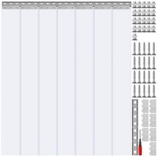 Vevor rideau bandes pvc - bandes, en