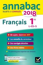 Annales Annabac 2018 Français