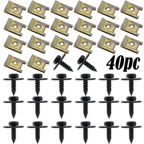 40x vis ecrou kit fixation - vis,