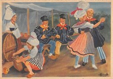 CPA ILLUSTRATEUR / HOMUALK / NORMANDIE / FETE VILLAGEOISE