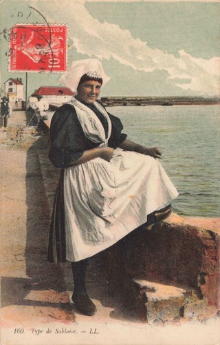 Cpa scenes types finistere - scenes,