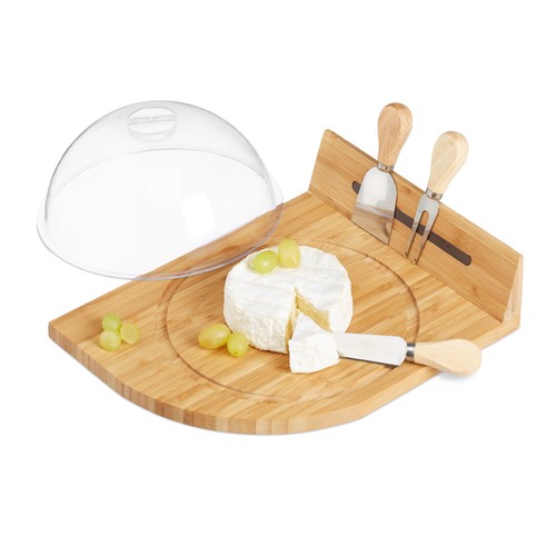 Plateau fromage avec cloche - à,