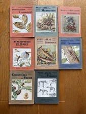 Lot De 8 Fascicules N. BOUBEE & Cie Histoire Naturelle Atlas Manuel Entomologie 