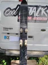 MONOSKI PARABOLIC DURET 175cm POWDER MACHINE + SALOMON QUADRAX MONO SKI