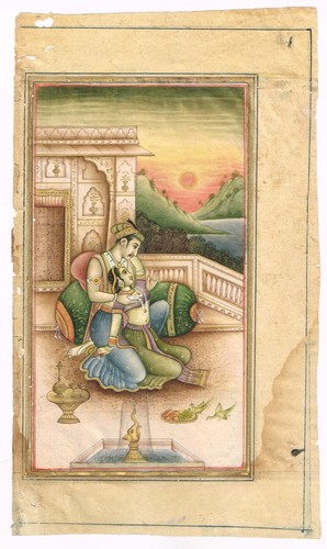 Old peinture moghol - old,
