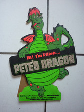 WALT DISNEY / PLV  PROMO  A POSER  FILM    ELLIOT  LE DRAGON / 32 X 23  CM  1977