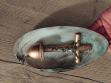 Antique Metal Mother of Pearl