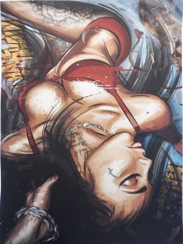 Superbe imprimee style tableau - superbe,