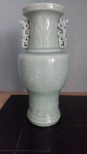 Vase Celadon Chine Déco 