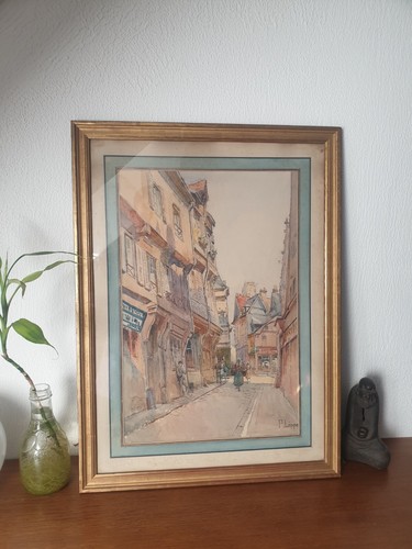 Très belle aquarelle paul - belle,