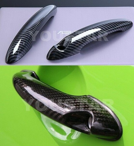 Carbon effect door handle - carbon,